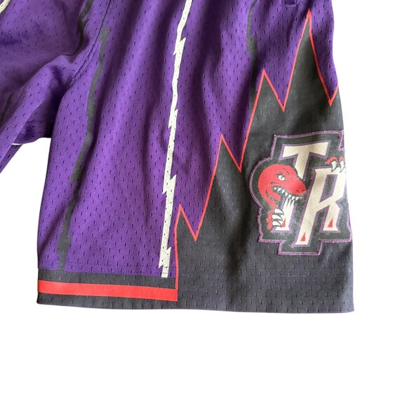 Mitchell & Ness NBA Toronto Raptors Hardwood Classics Shorts Youth L - Picture 2 of 5